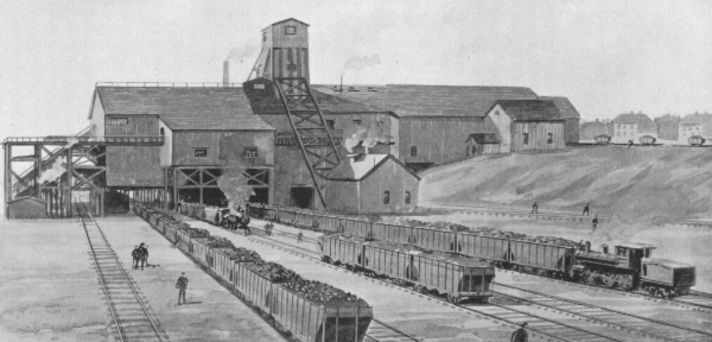 503 - Cape Breton Mine at the Beginning of the 20th Century